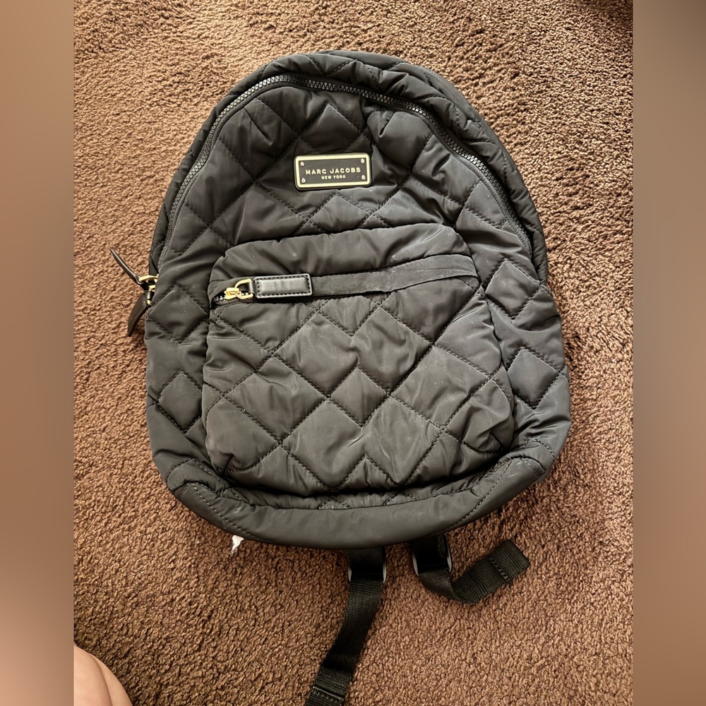 MARC JACOBS black backpack